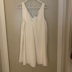 Zara white A-line dress
